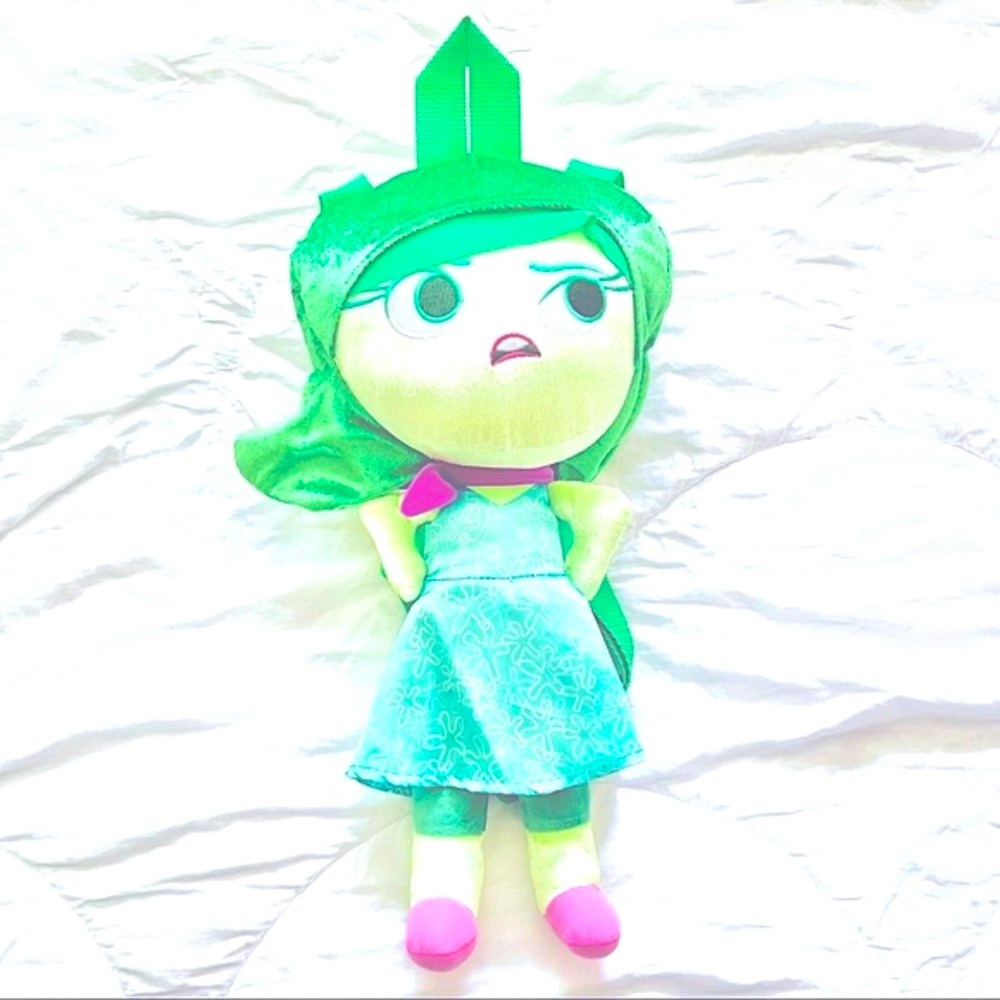 Disney - Disgust stuffed backpack